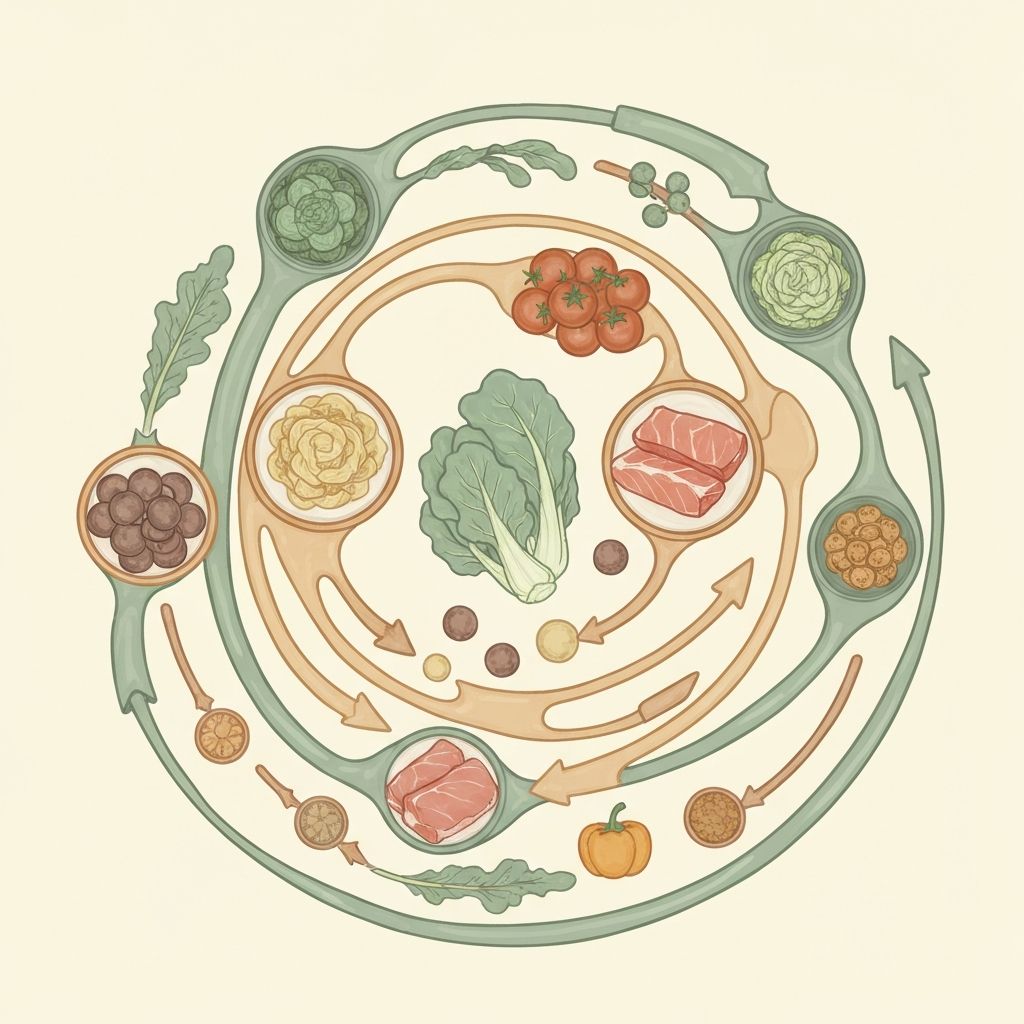 Energy homeostasis illustration